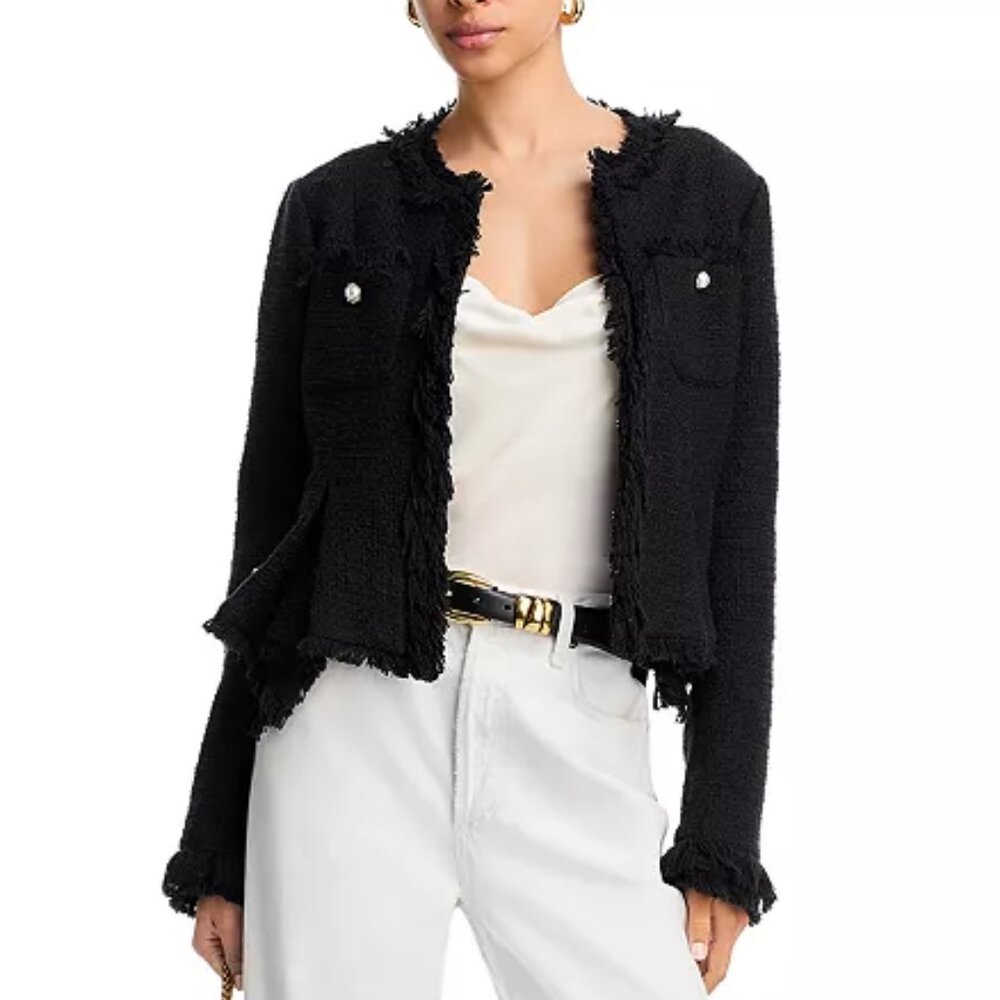 Cinq a Sept Misty Tweed Jacket - Size 4 - NWT - Picture 2 of 14